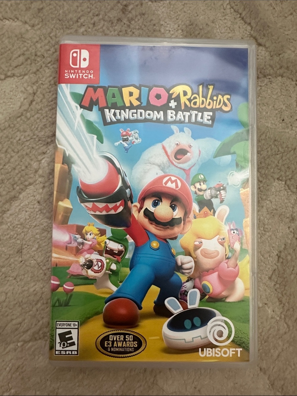 Ubisoft Mario + Rabbids Kingdom Battle for Nintendo Switch - Blue & Red